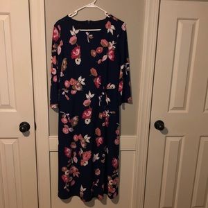 Talbots long maxi dress size 10